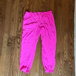 Lilly Pulitzer silk pink pants
